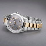 Accurist Everyday Men's Watch | Silver Case & Two Tone Stainless Steel Bracelet with Grey Dial | 40mm