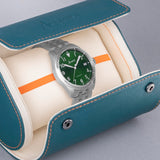 Accurist Aviation Men's Watch | Silver Case & Stainless Steel Bracelet with Forest Green Dial | 41mm