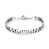 Tennis Bracelet And Clear Cubic Zirconia.|Bei093