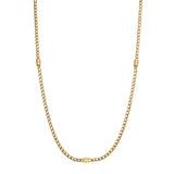 Necklace And 14K Gold Pvd Coating. | Bik06
