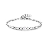 Ball Chain Bracelet With A Shell Pearl.|Bpc13