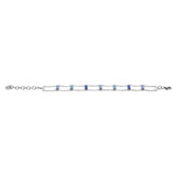 Bracelet And 14K Gold Pvd Coating With Clear Crystals.|Bym169