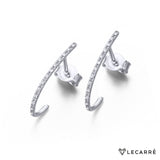 Lecarre 18 ct Gold O.b brill earring. 0.060 Q.hi  GB003OB.00 Highcove