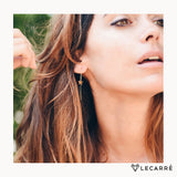 Lecarre 18 Ct. Gold & Diamond Earrings