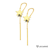 Lecarre 18 Ct. Gold & Diamond Earrings