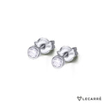 Lecarre 18 ct Gold Earrings Chaton O.B.  GB020OB.00 Highcove