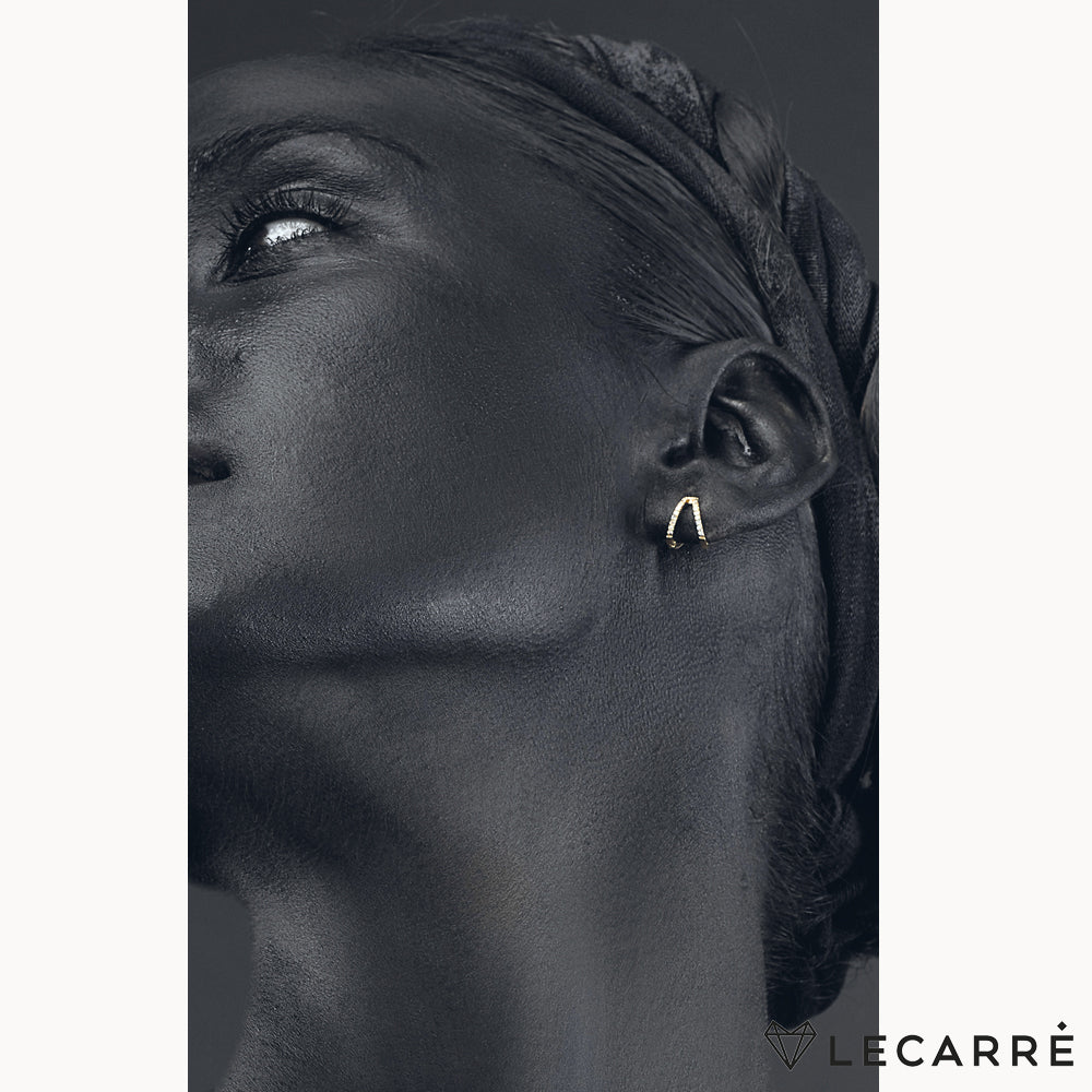Lecarre 18 ct Gold Pend. BOBLE ARO O.A Brill. 0.144.  GB055OA.00 Highcove