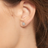 Lecarre 18 Ct. Gold & Diamond Earrings