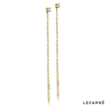 Lecarre 18 ct Gold Earring chain O.A. Brill.  GB114OA.00 Highcove
