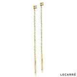 Lecarre 18 ct Gold Earring chain O.A. Brill.  GB114OA.00 Highcove