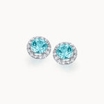 LECARRE PEND O.B. BLUE TOPAZ AND BRILL. 0.17Q  GB146OB.00 Highcove