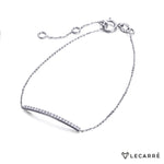 Lecarre 18 ct Gold O.B bracelet Diamond bar  GC003OB.00 Highcove