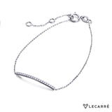 Lecarre 18 ct Gold O.B bracelet Diamond bar  GC003OB.00 Highcove