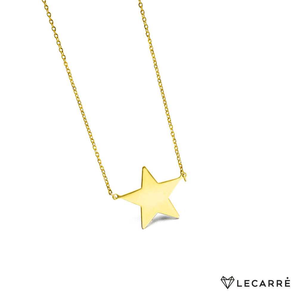 Lecarre 18 ct Gold Star choker O.A.  GD015OA.00 Highcove