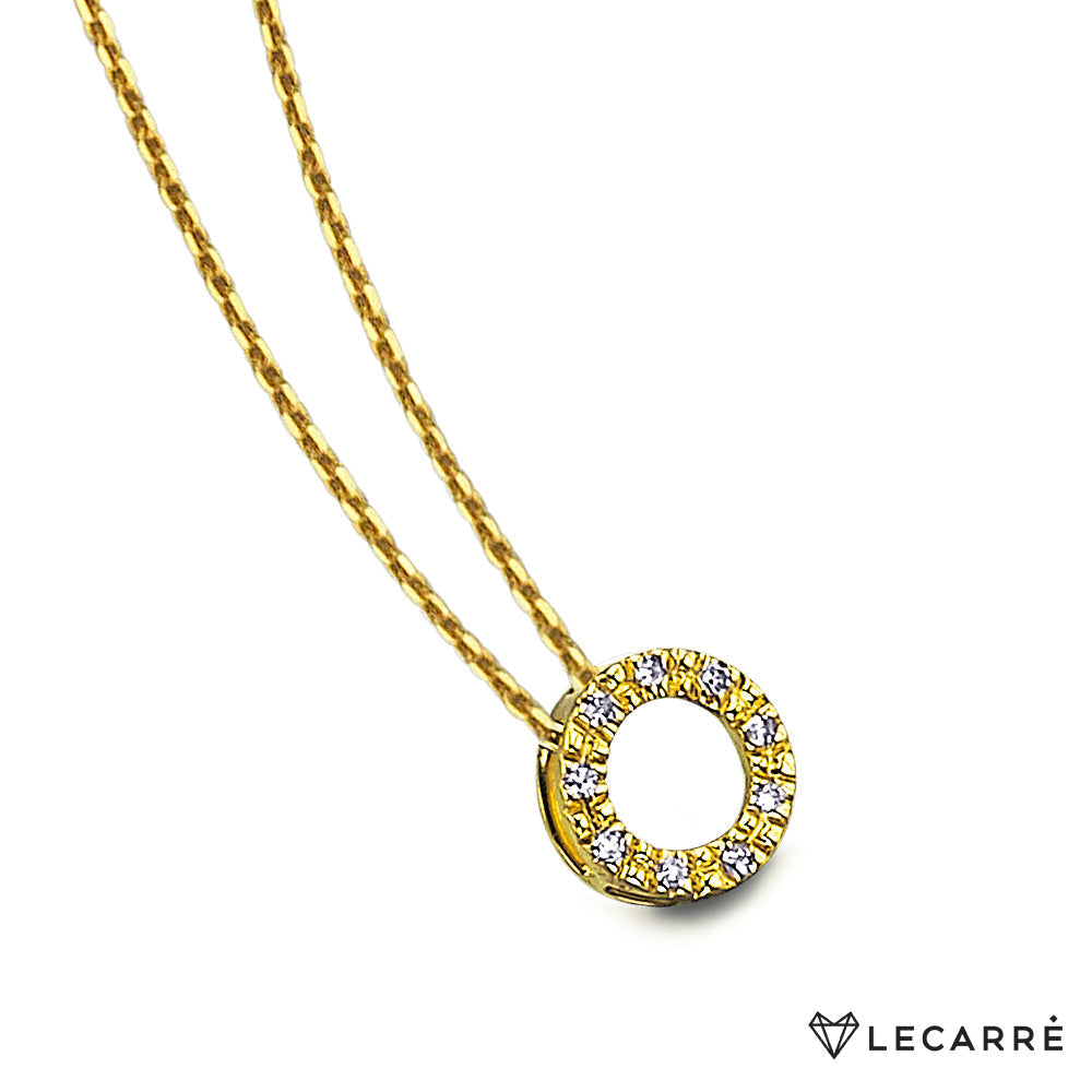 Lecarre 18 ct Gold Choker Circle O.A.  GD026OA.00 Highcove