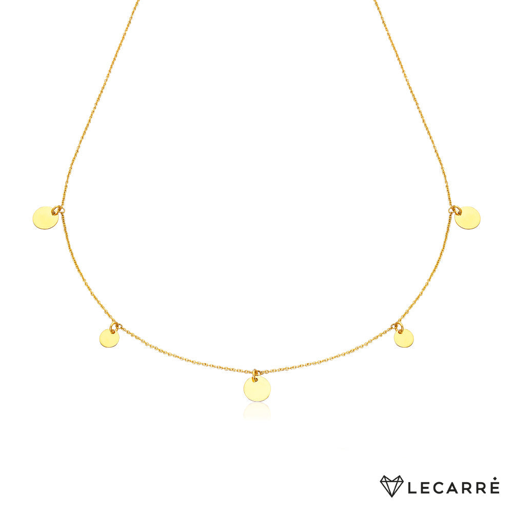 Lecarre 18 ct Gold Choker O.A 5 sheets 6 and  GD057OA.00 Highcove