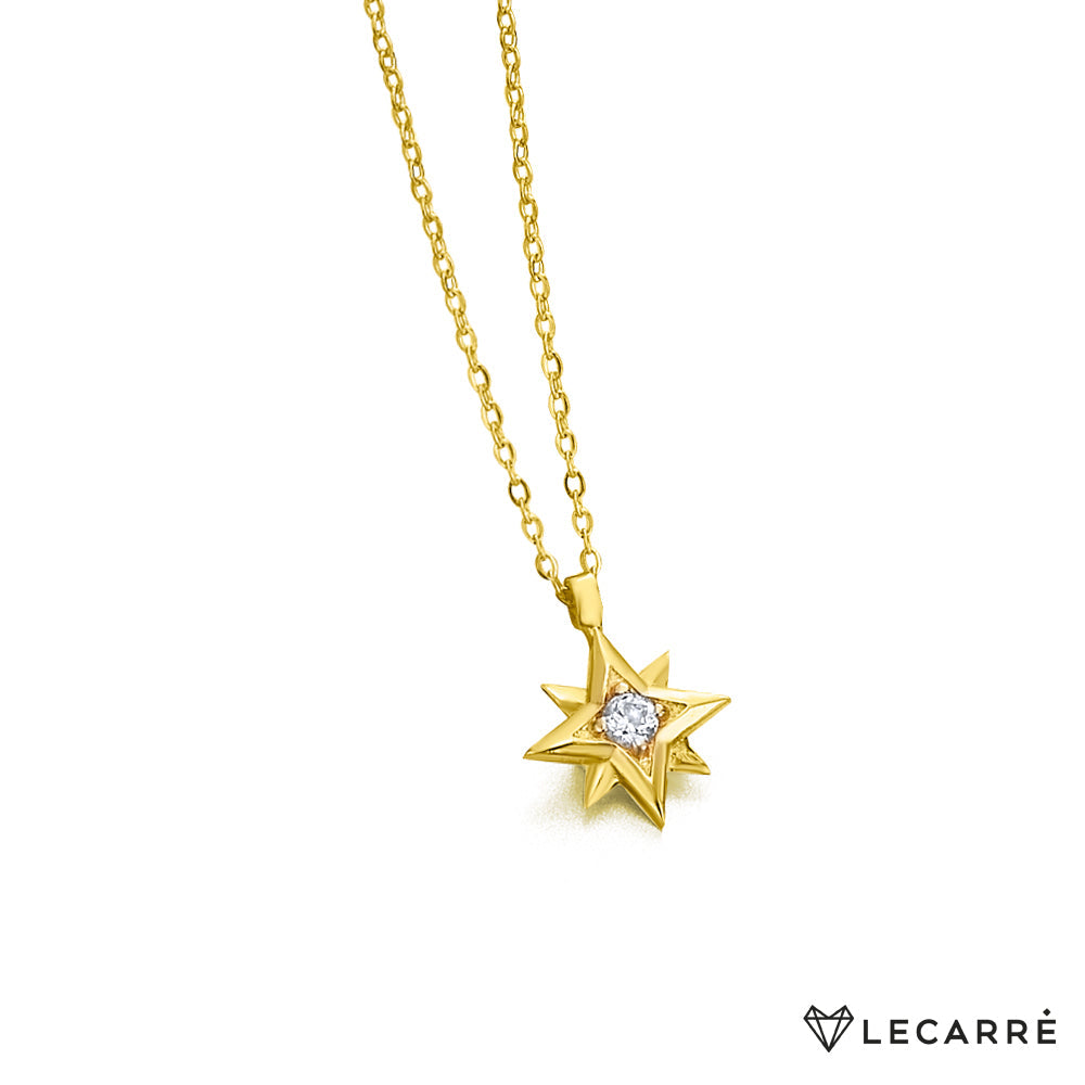 Lecarre 18 ct Gold Garg.Sestrella Polar O.A Brill.  GD076OA.00 Highcove