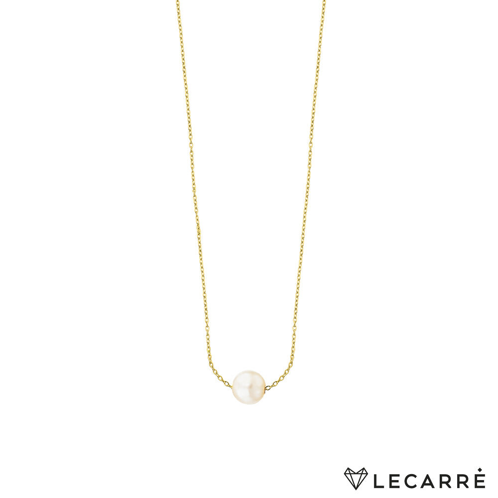 Lecarre 18 ct Gold Choker O.A. And pearl.  GD091OA.00 Highcove