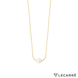 Lecarre 18 ct Gold Choker O.A. And pearl.  GD091OA.00 Highcove