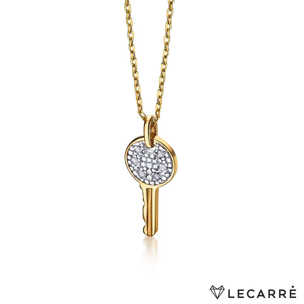 Lecarre 18 ct Gold Key choker O.A. Y  GD094OA.00 Highcove