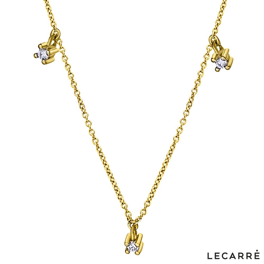 Lecarre 18 ct Gold Garg.3 Colg. 4 claws O.A.  GD098OA.00 Highcove