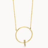 Lecarre 18 Ct. Gold & Diamond Necklace