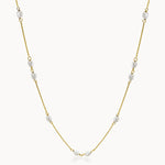 LECARRE OA NECKLACE RICE PEARLS  GD117OA.00 Highcove