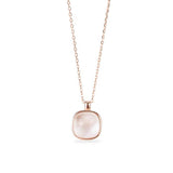 Luxenter Daesik Pendant | Gold Plated With Mother of Pearl Stone | 