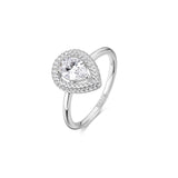 925  Sterling Silver Ring, 61 White Cubic Zirconia | Rzan31C