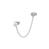 ROSATO STORIE SILVER SINGLE EARRING