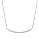ROSATO BIANCA SILVER NECKLACE