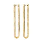 ROSATO BIANCA YELLOW GOLD SINGLE EARRING