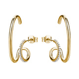 ROSATO BIANCA YELLOW GOLD SINGLE EARRING