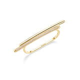 ROSATO BIANCA YELLOW GOLD RING