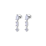 ROSATO GEMMA SILVER EARRINGS