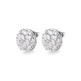 ROSATO GEMMA SILVER SINGLE EARRING