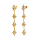 ROSATO VITTORIA YELLOW GOLD SINGLE EARRING