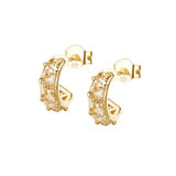 ROSATO VITTORIA YELLOW GOLD SINGLE EARRING