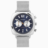 Sekonda Monica Ladies Watch | Gold Alloy Case & Black Leather Strap with White Dial | 40557