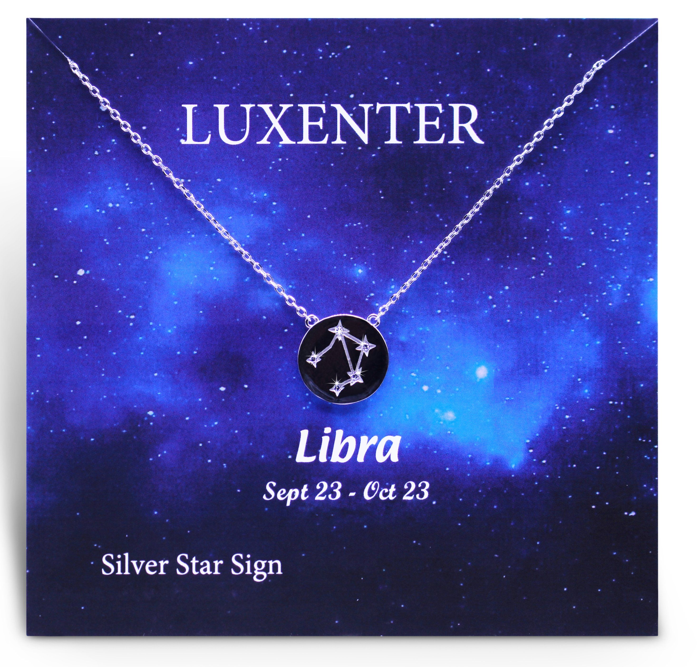 Luxenter Libra Sterling Silver Pendant | 